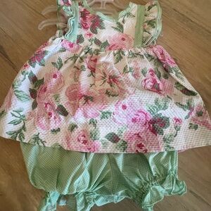 Miss Kathleen and Company Smocked set